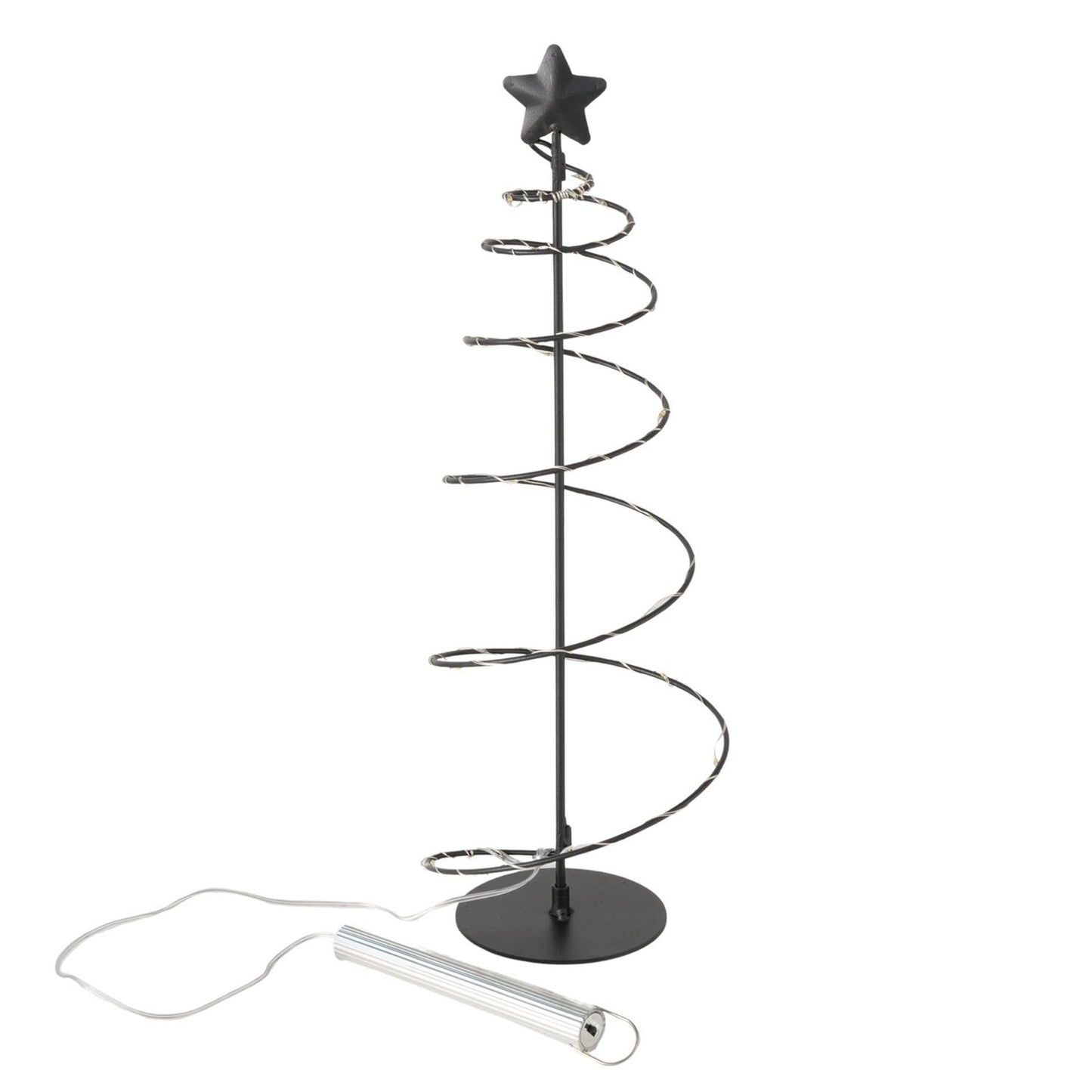 Boltze home Albero di Natale in metallo ø13xh41cm