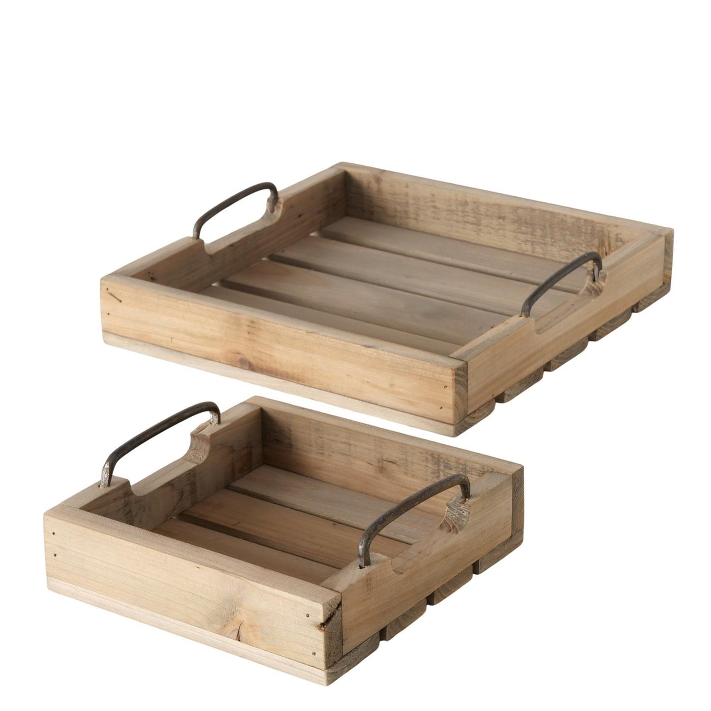Boltze vassoio casa in legno 2 pezzi