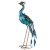 Boltze home figura pavone paulo metallo 32x20x67cm