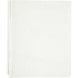 Creativ company transfer sheets, sheet 21.5x28 cm, for dark and light textiles, white, 12 sheets 1 box - afbeelding 1