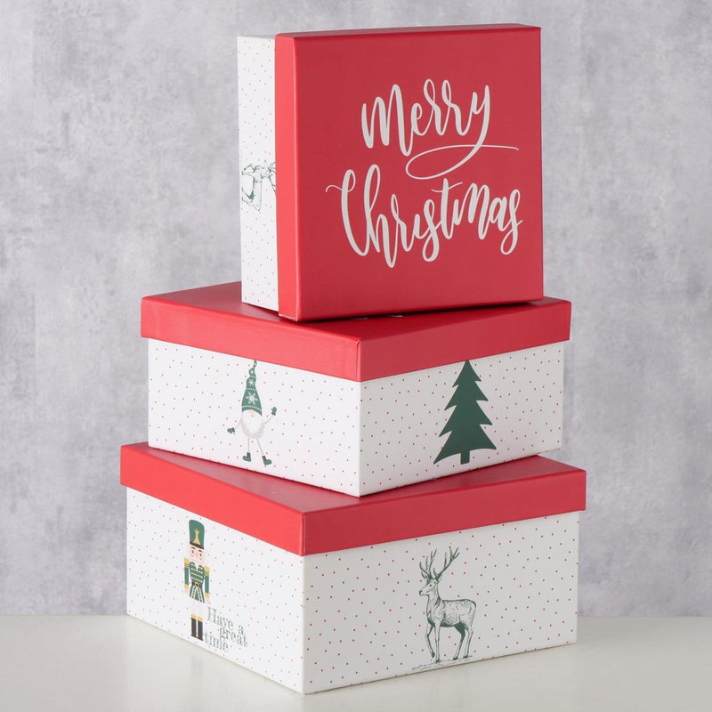 Boltze scatole regalo per la casa Chrissy 3 pezzi