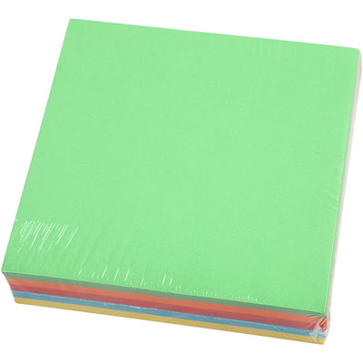 Carta per origami Creativ company, formato 15x15 cm, 80 gr, 5x80 fogli 1 scatola