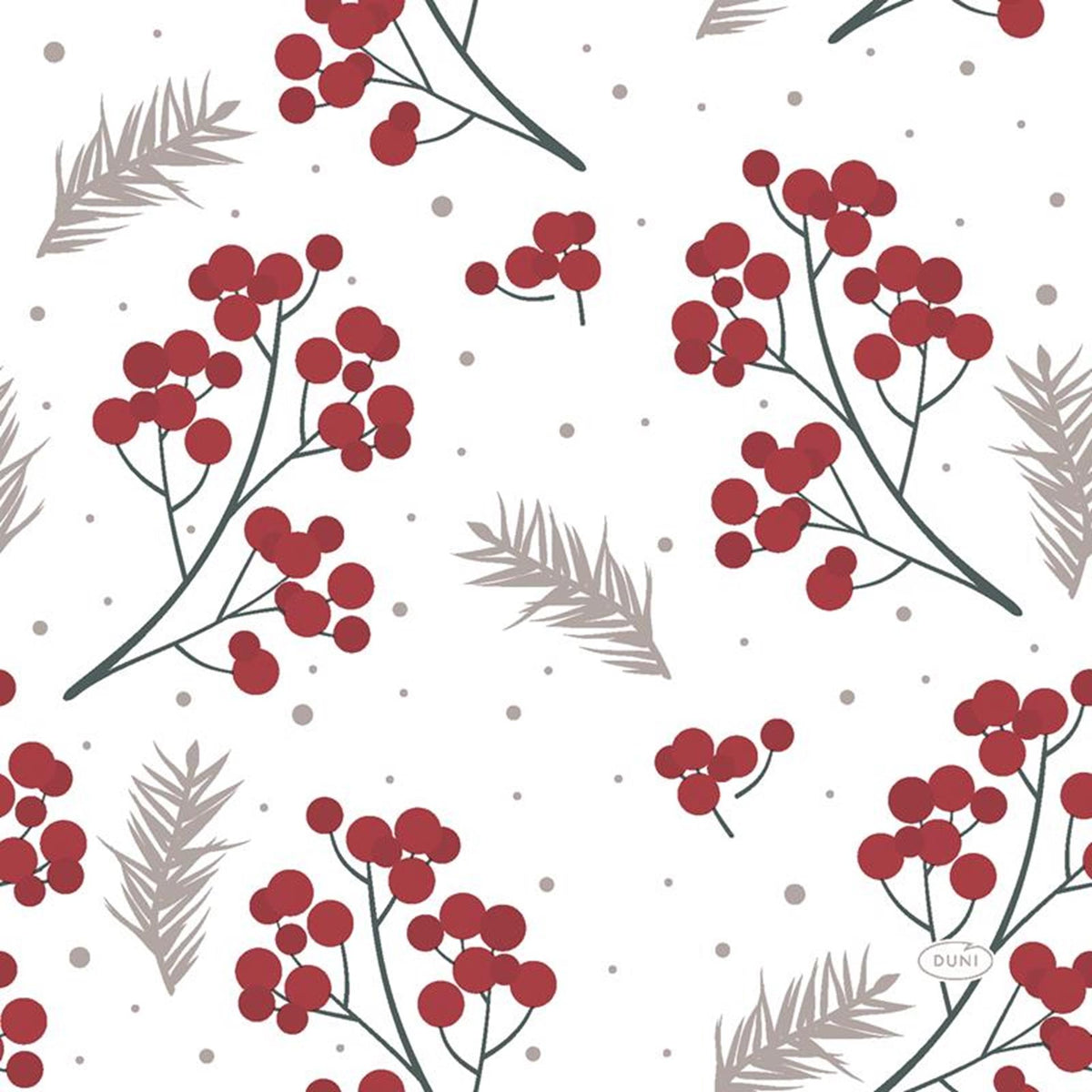 Tovaglioli Duni Berrie Mare 33x33 cm | 12 pezzi