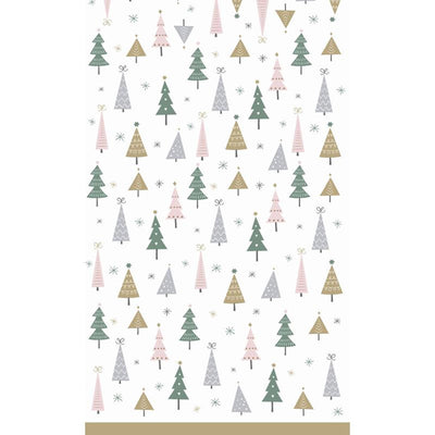 Mantel Duni árboles de navidad 138x220cm