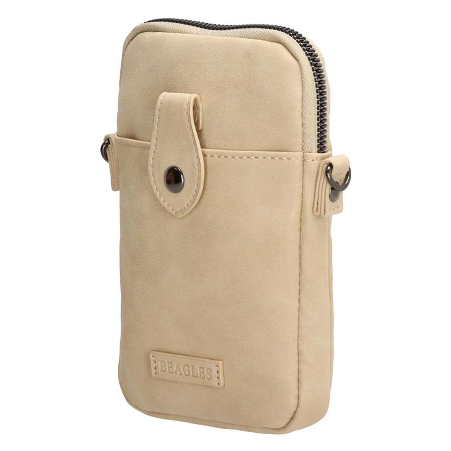 Borsa per cellulare Beagles fontecada color talpa