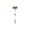 Washing brush with telescopic handle 95-160 cm yellow