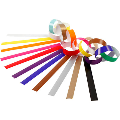 Strisce ghirlande Creative Company, L: 16 cm, L: 15 mm, vari colori, 400 pezzi 1 scatola