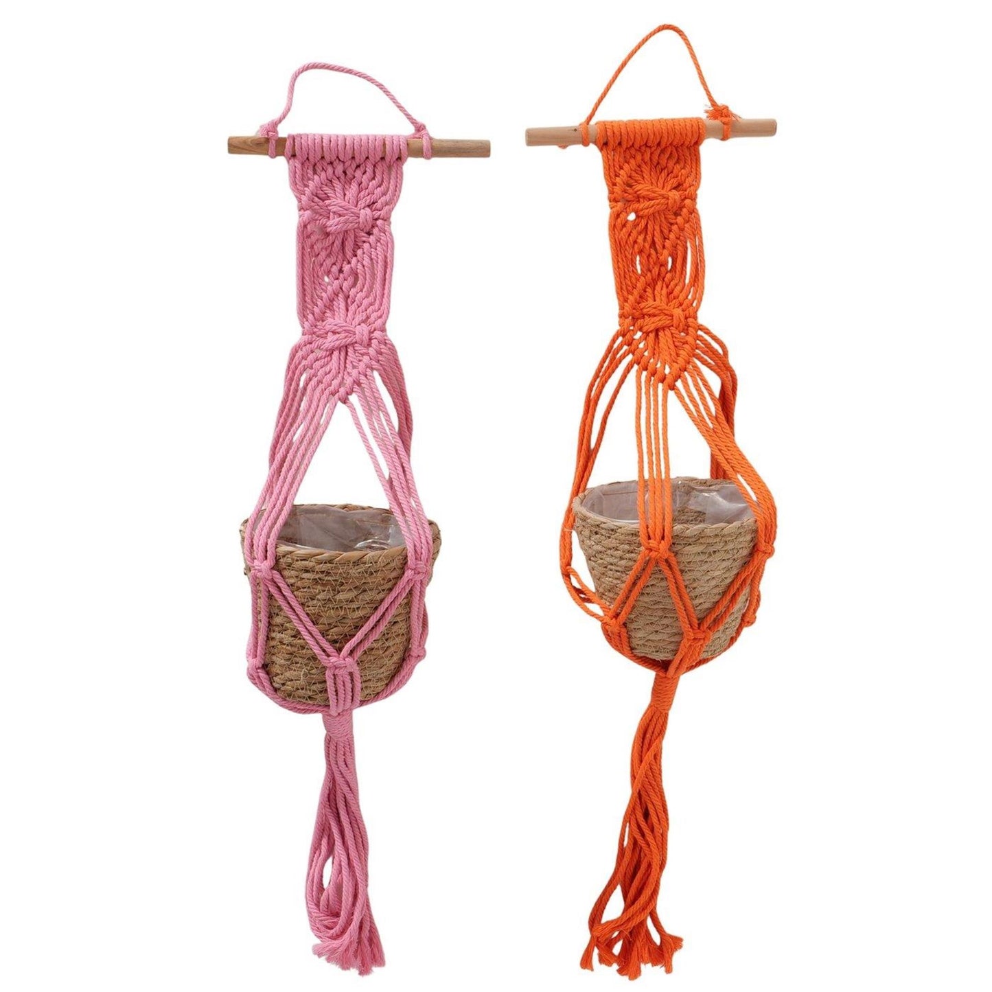 Cesta colgante hogar Boltze 19x19x80cm