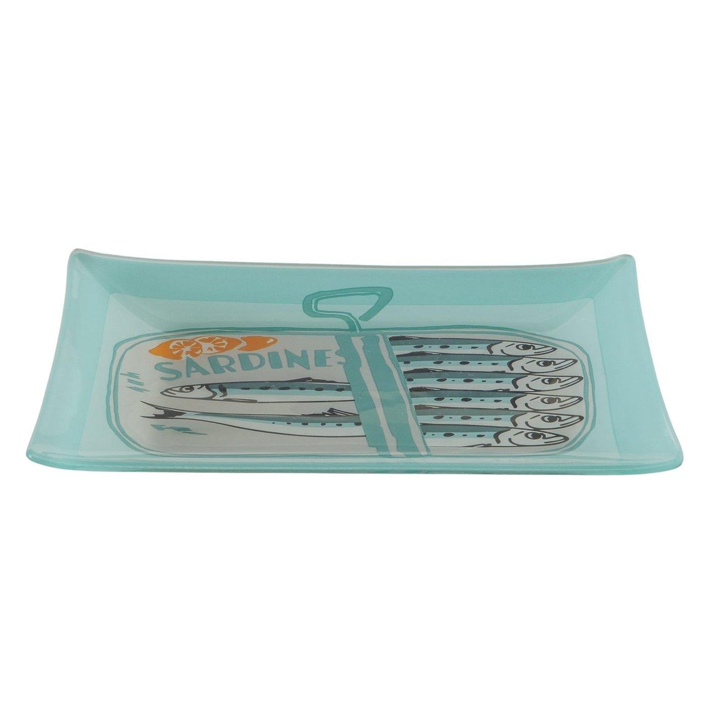 Plato casero Boltze sardina 19,5x15x2cm