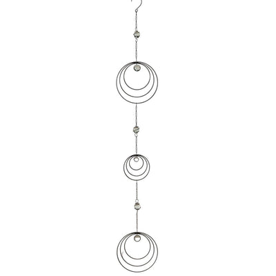 Boltze home guirlande sarona 15x2,5x100cm metaal glas