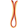 Strisce per quilling Creativ Company, L: 78 cm, L: 5 mm, 120 g, arancione, rosa, rosso, giallo, 100 pezzi 1 scatola
