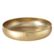 Boltze home schaal arietta goud ø30xh6,5cm