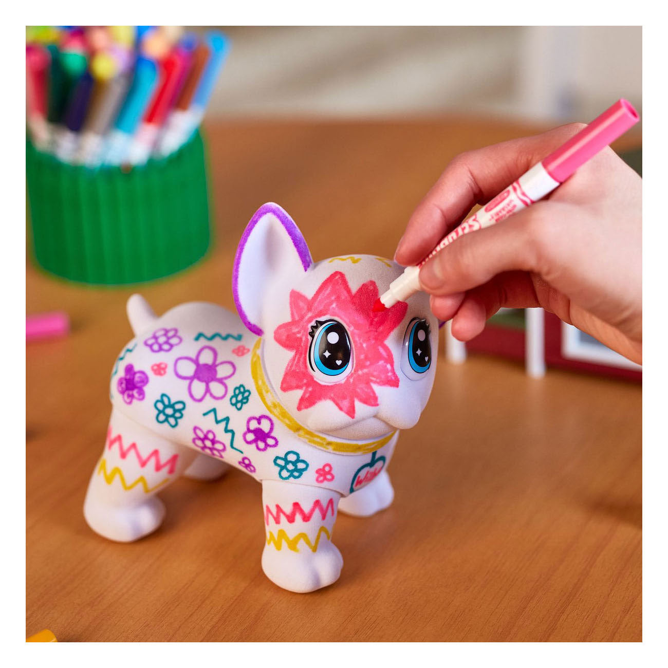 Crayola - washimals - pacchetto hobby - set animali jumbo grande wilbur per bambini