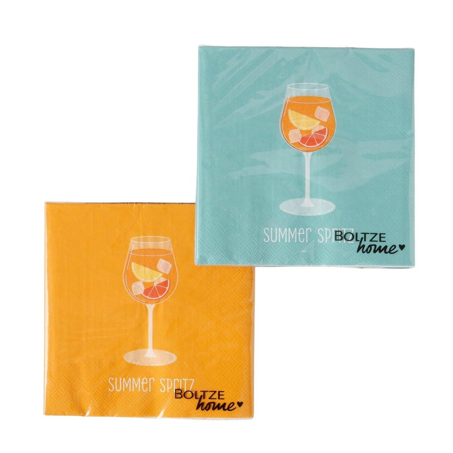 Servilletas caseras Boltze spritz de verano