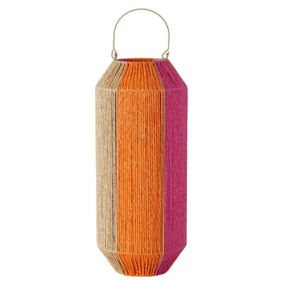 Boltze home farol rosa naranja h50cm