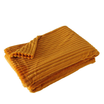 Boltze coperta da soggiorno per la casa arancione 180x130 cm