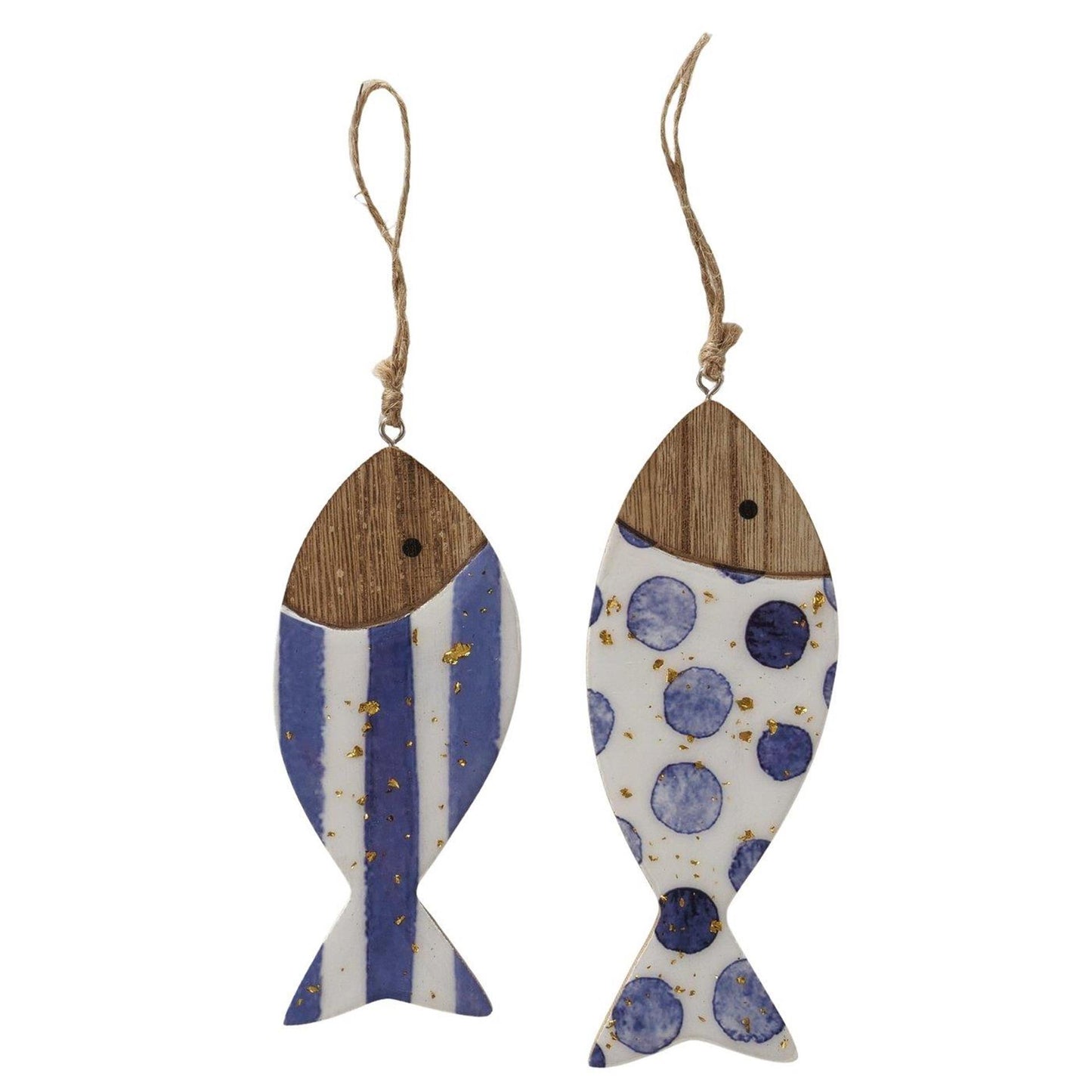 Boltze ciondolo decorativo per la casa pesce 13,5x6x0,8 cm