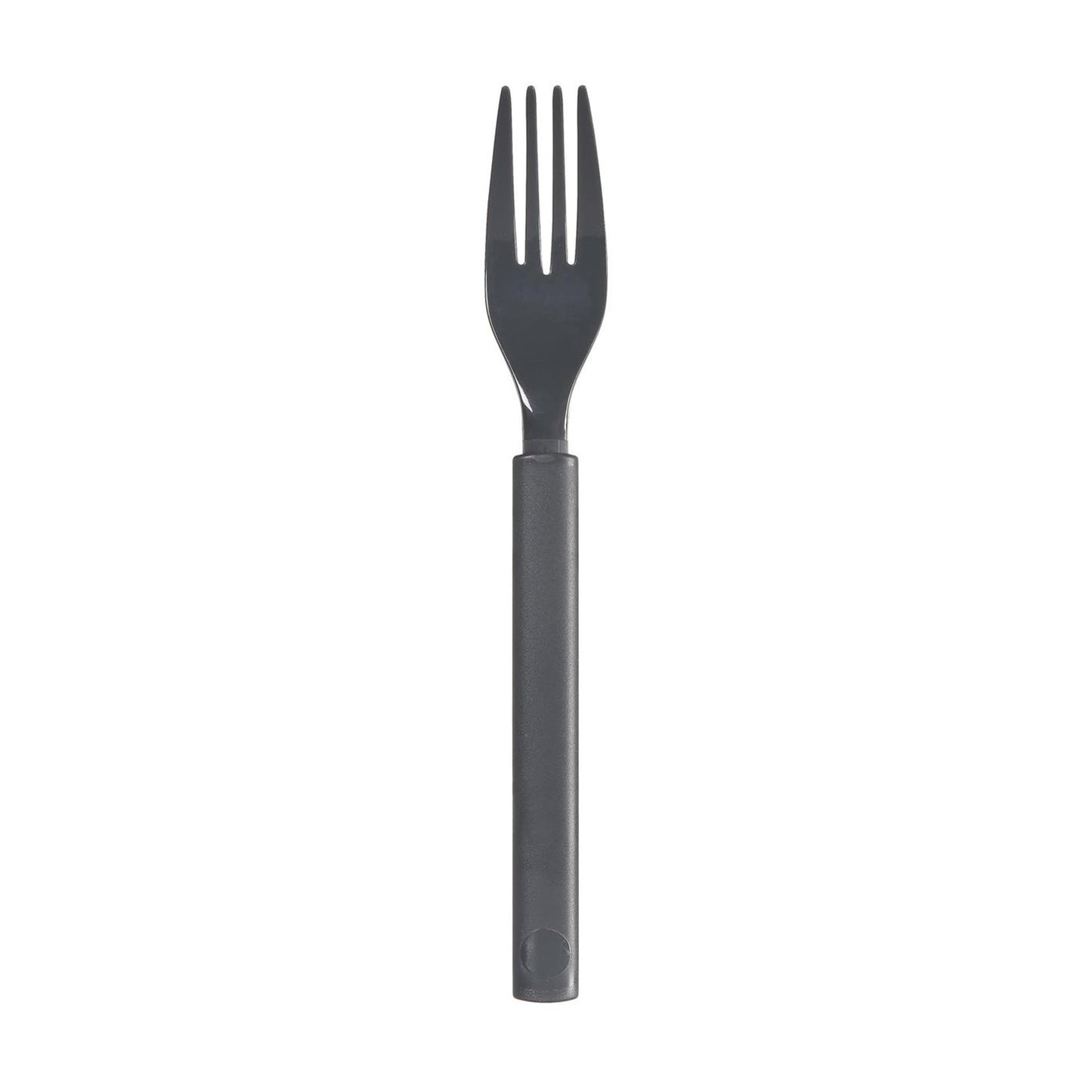 Duni tenedores plastico granito 18cm 6uds