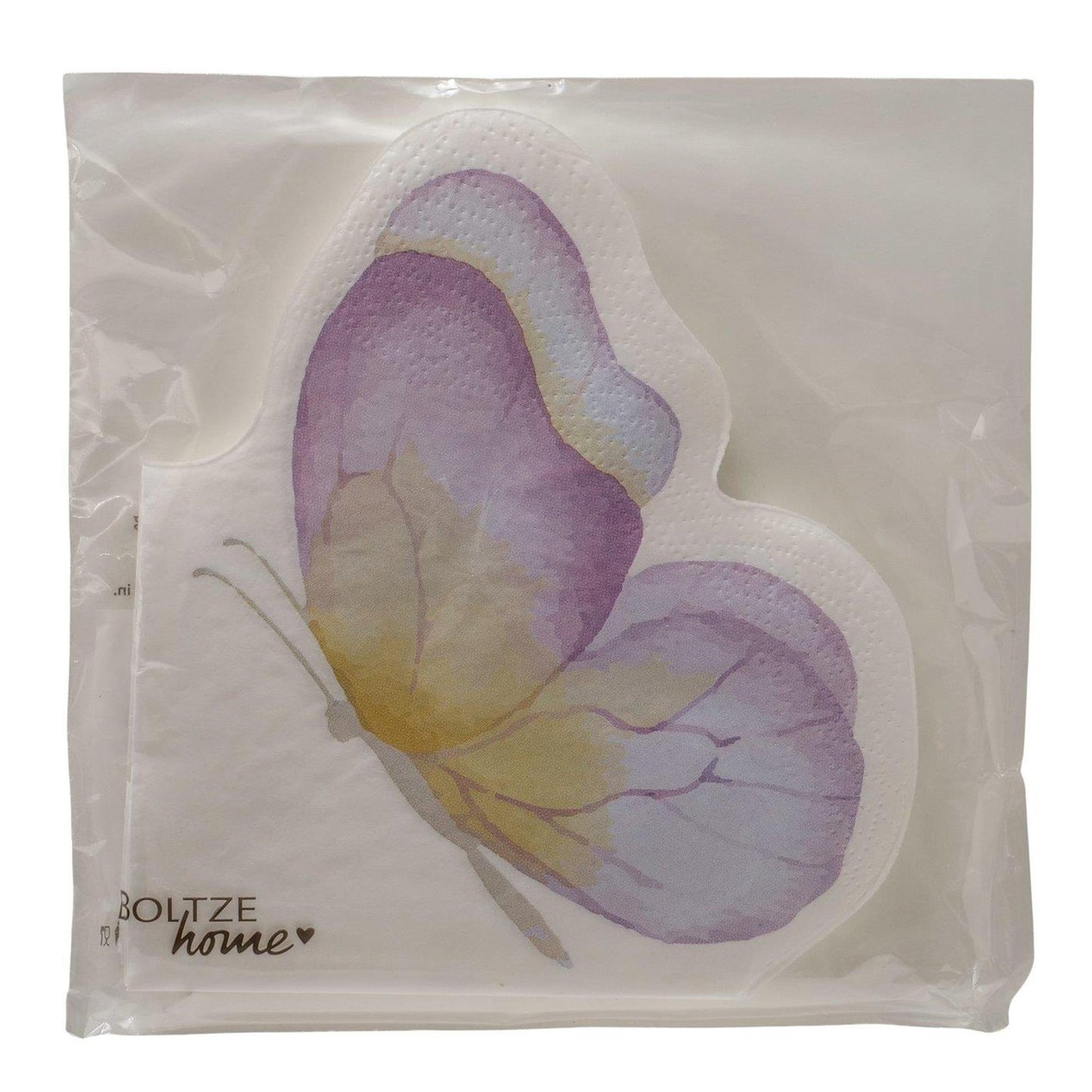 Boltze home servilletas mariposa 16x15cm
