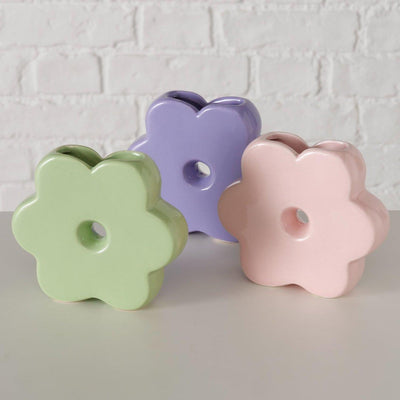 Boltze vaso per la casa fiore 13,5x3,5x12 cm