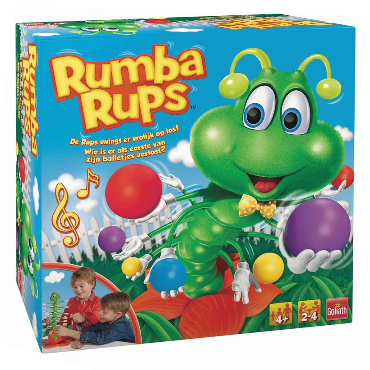 Oruga Goliat rumba - juego de acción - un juego de niños