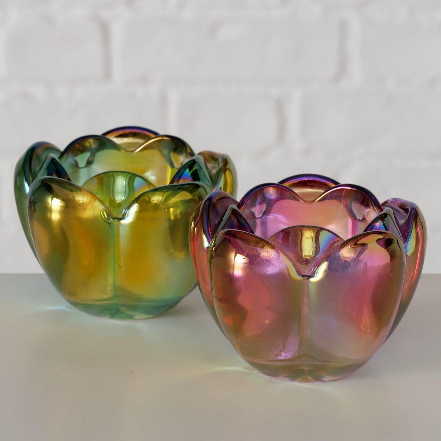 Fiore portacandelina Boltze Home