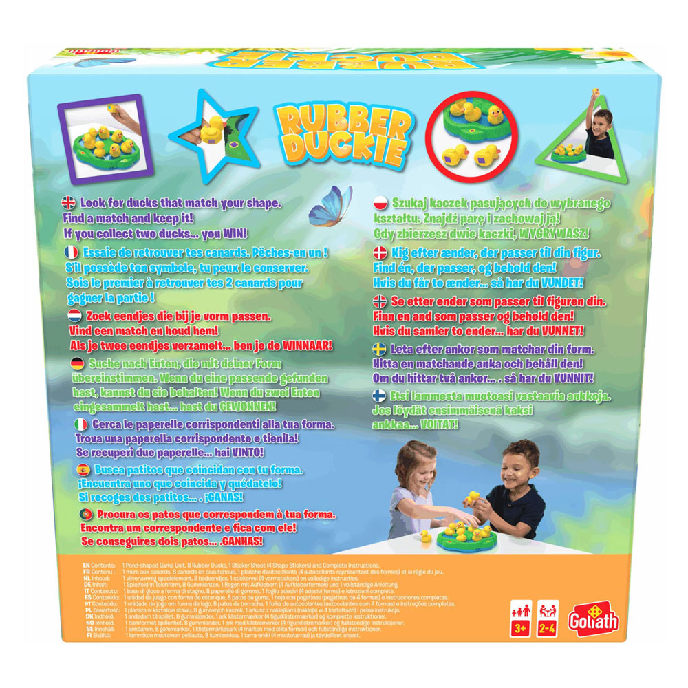 Goliath rubber duckie visspel