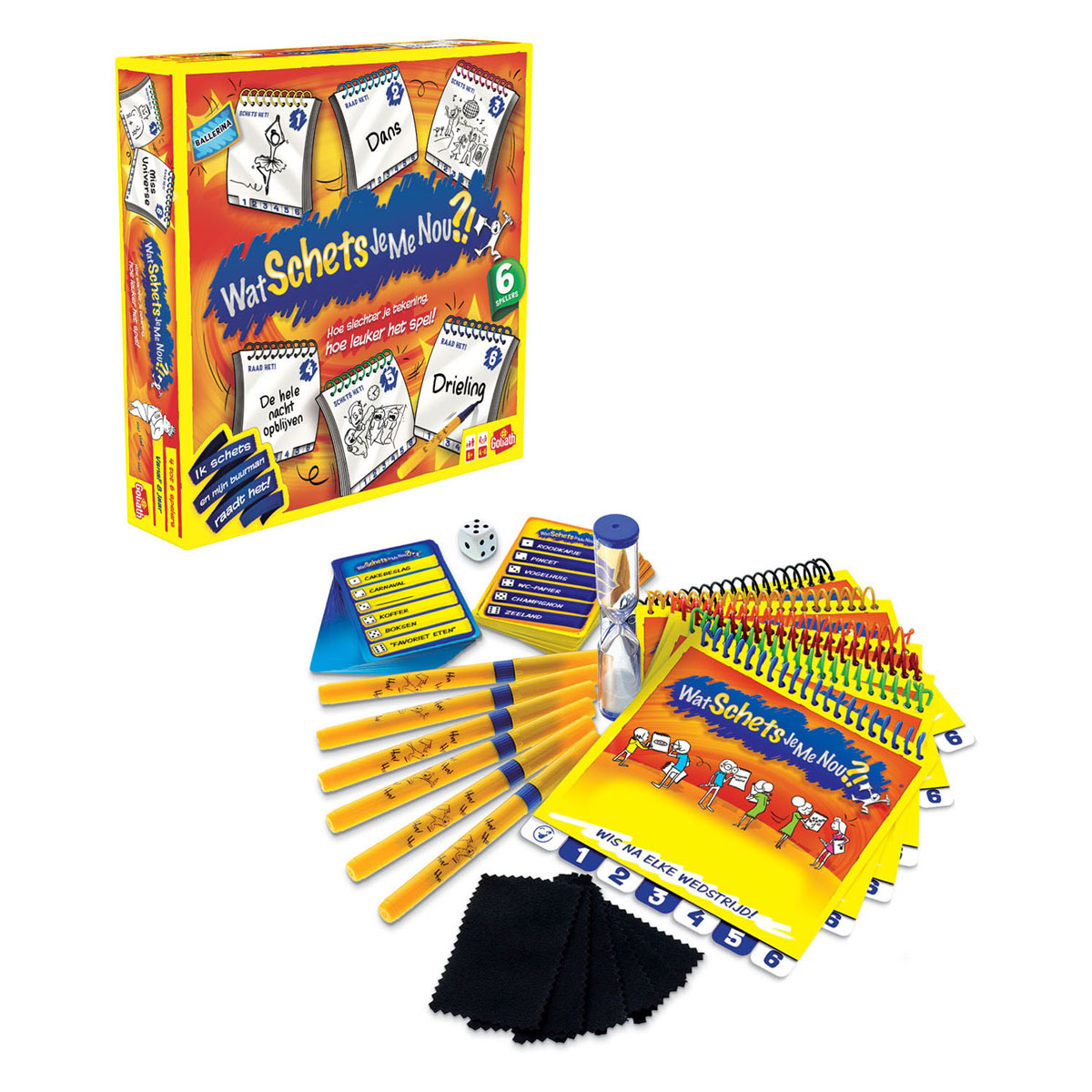 Giochi di Goliath Goliath cosa mi stai dipingendo?! gioco da tavolo - 6 giocatori
