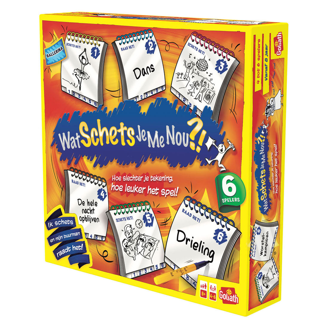 Giochi di Goliath Goliath cosa mi stai dipingendo?! gioco da tavolo - 6 giocatori