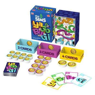 Goliath the Sims Yagobugi - gioco di carte - gioco di società - parla in simslish con i tuoi amici!