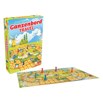 Goliath Goose Board Travel – Gioco da tavolo – Gioco di viaggio – Divertimento olandese