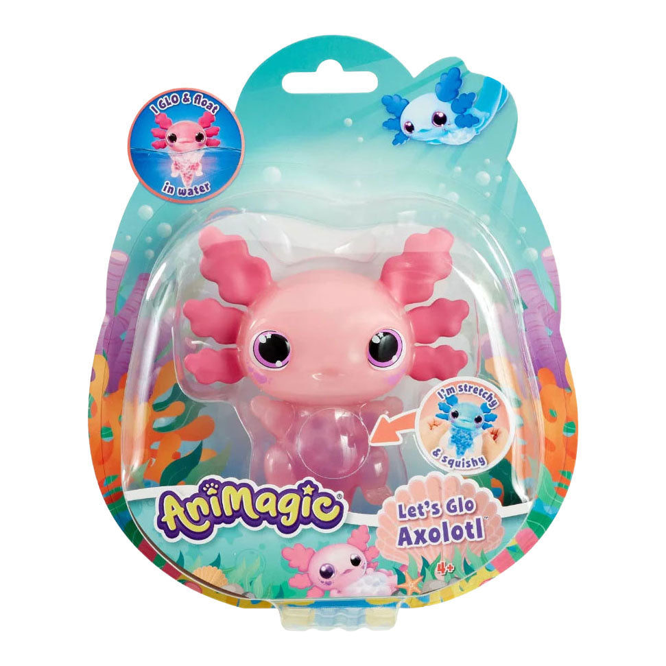 Axolotl animagico Goliath - rosa