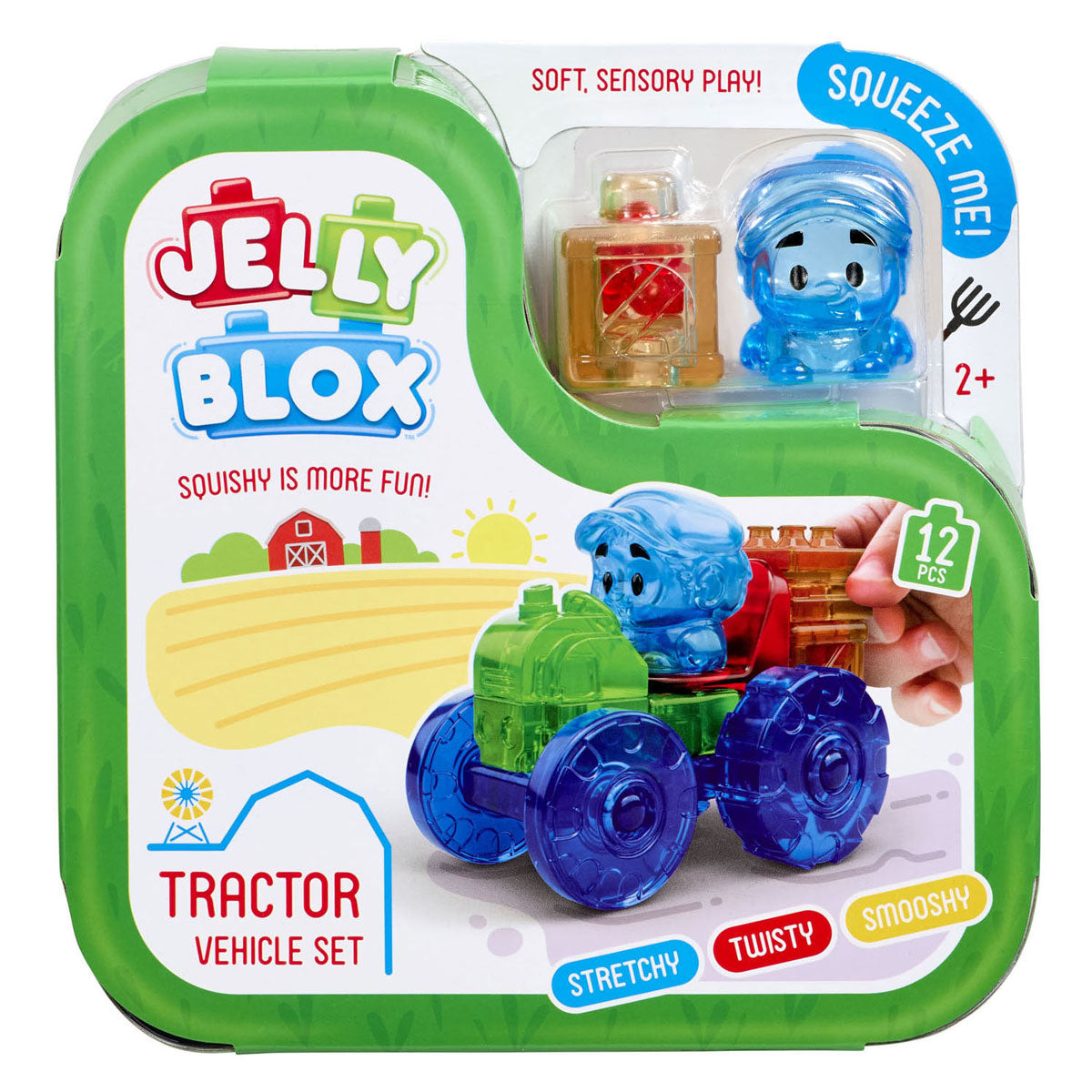 Goliath games jelly blox - traktor en boer - 12dlg.