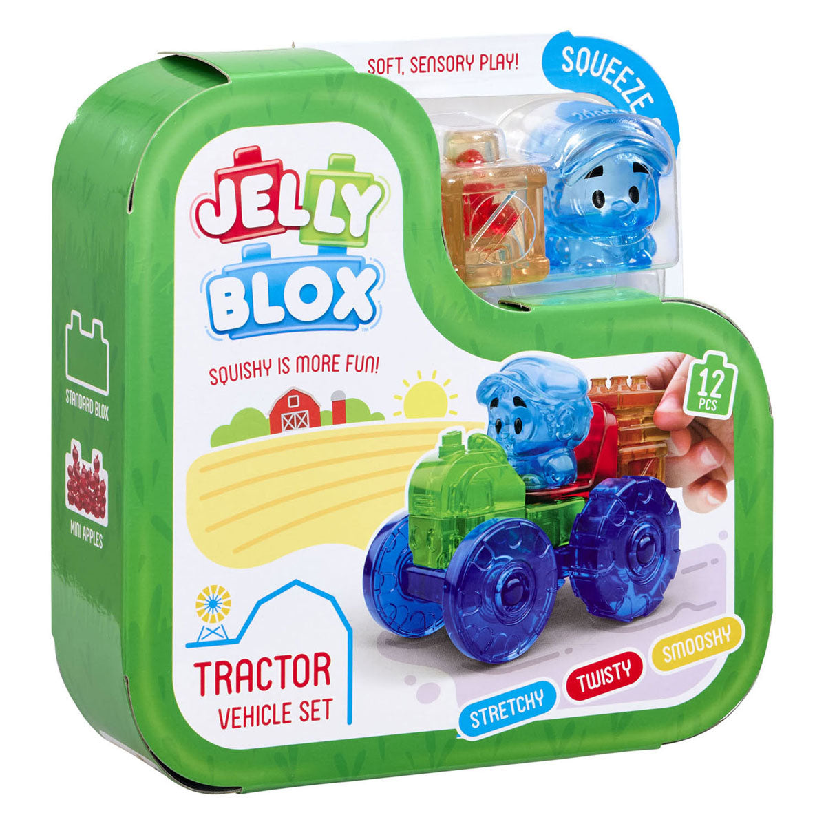 Goliath games jelly blox - traktor en boer - 12dlg.