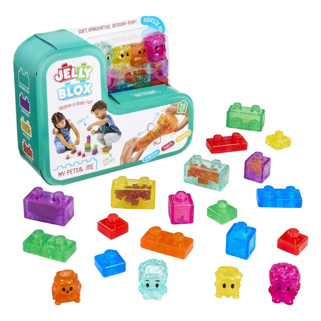 Goliath jelly blox - mijn huisdieren en ik - 20dlg.