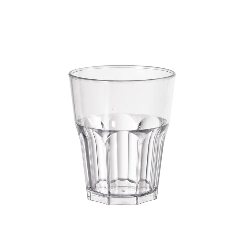 Duni vaso agua plastico cualquier dia 24cl