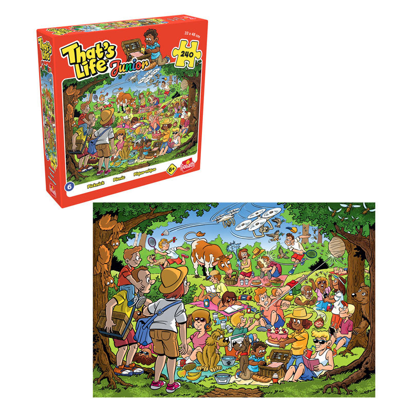 Goliath games Goliath that's life puzzle da picnic junior - 240 pezzi.