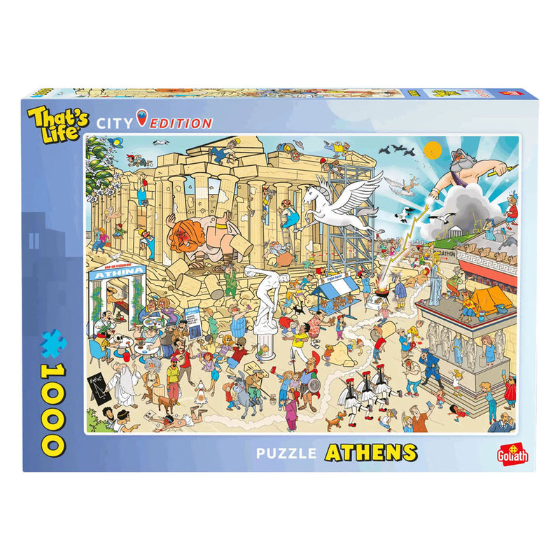 Goliath that's life city edition: puzzle di Atene - 1000 pezzi.