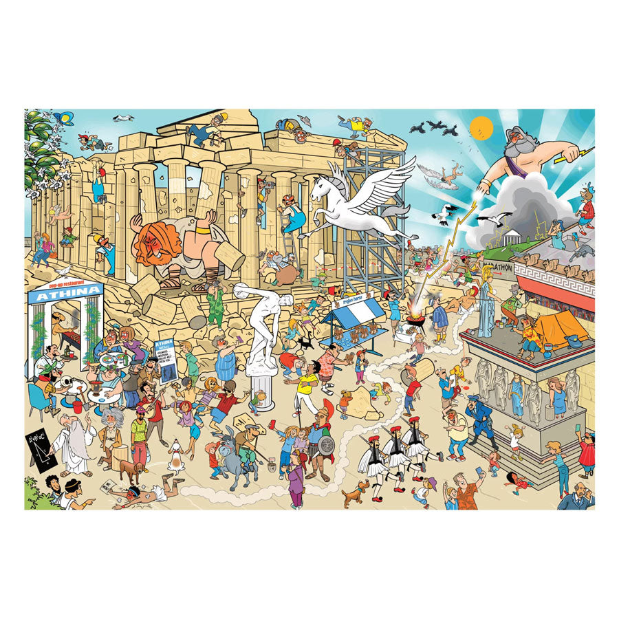 Goliath that's life city edition: puzzle di Atene - 1000 pezzi.
