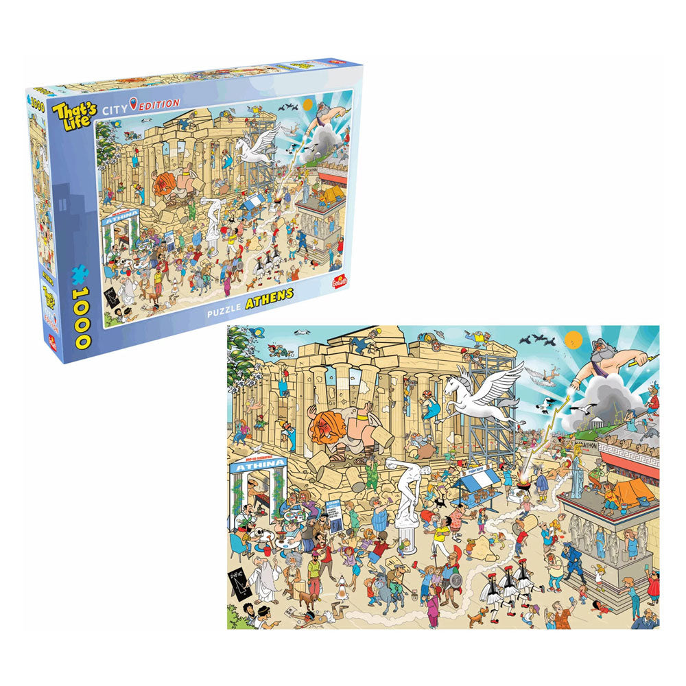 Goliath that's life city edition: puzzle di Atene - 1000 pezzi.