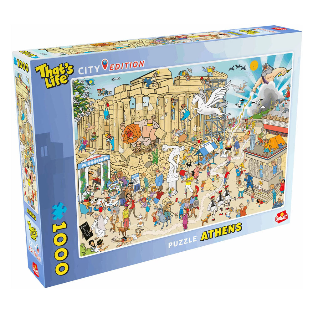 Goliath that's life city edition: puzzle di Atene - 1000 pezzi.