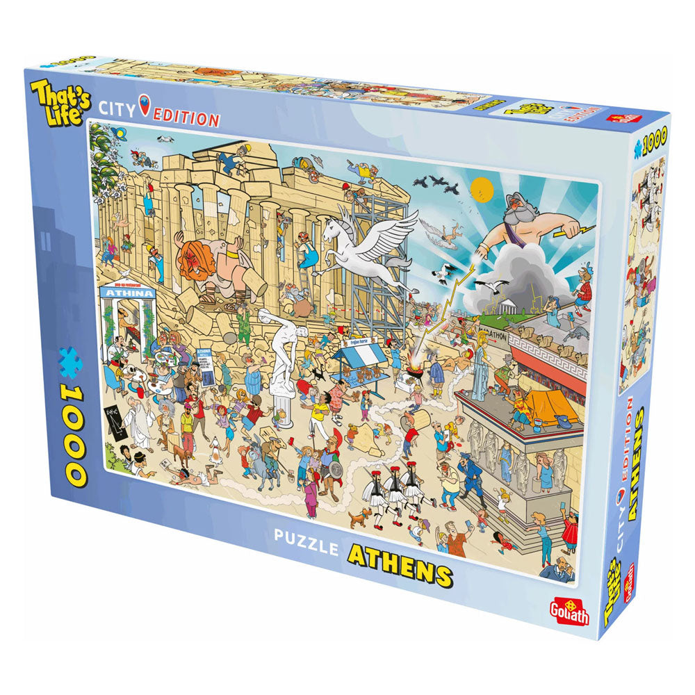 Goliath that's life city edition: puzzle di Atene - 1000 pezzi.