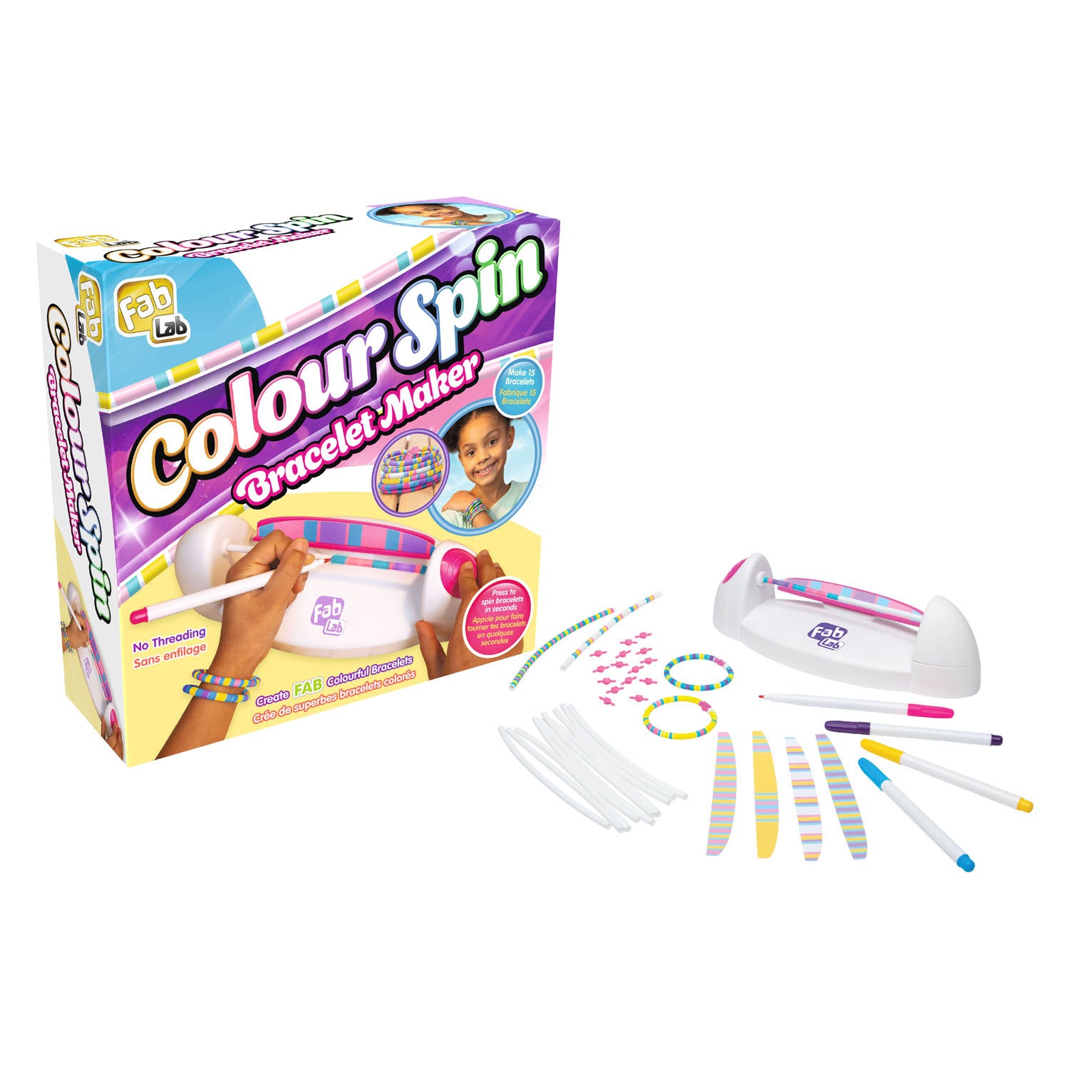 Realizzazione di braccialetti Goliath Colourspin
