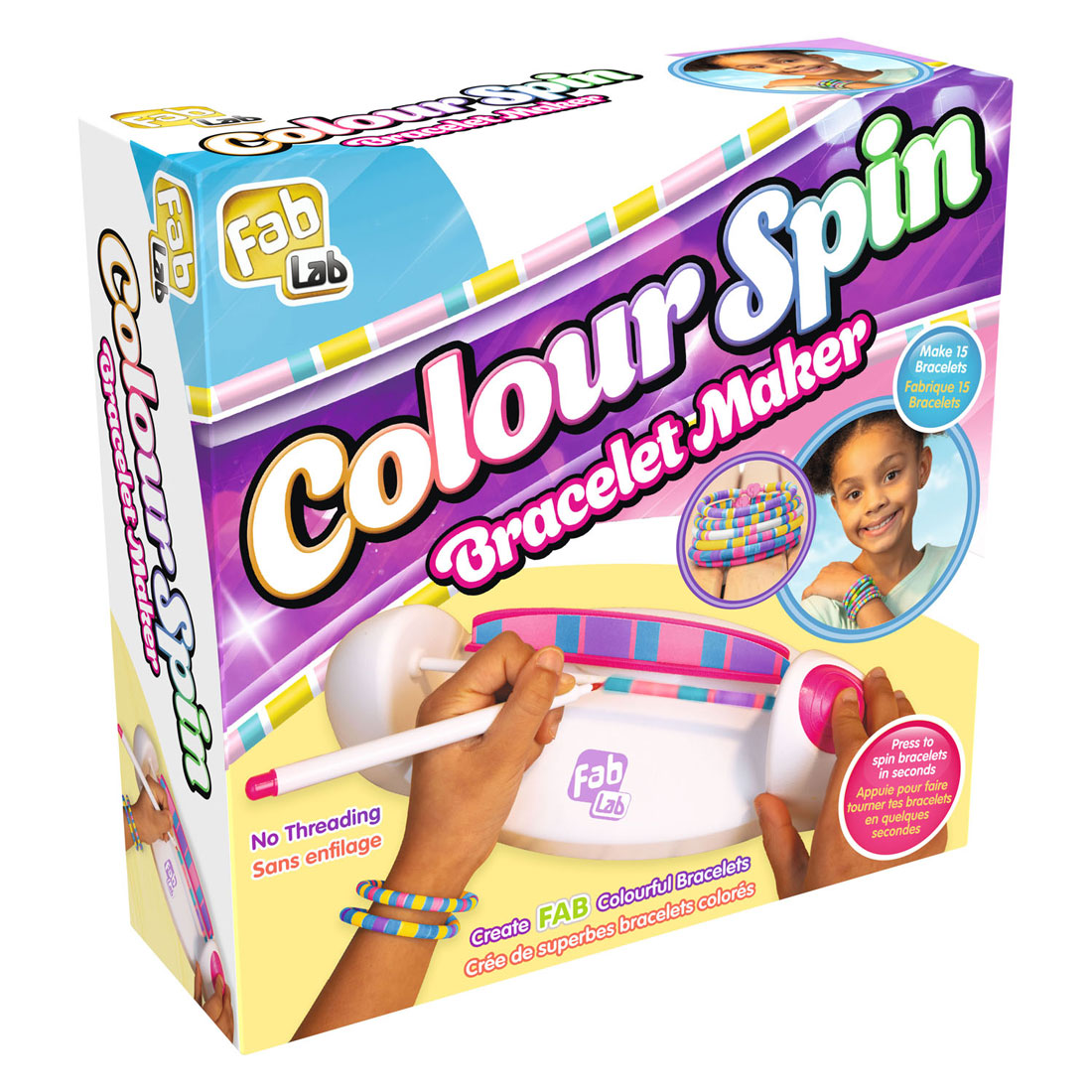 Realizzazione di braccialetti Goliath Colourspin