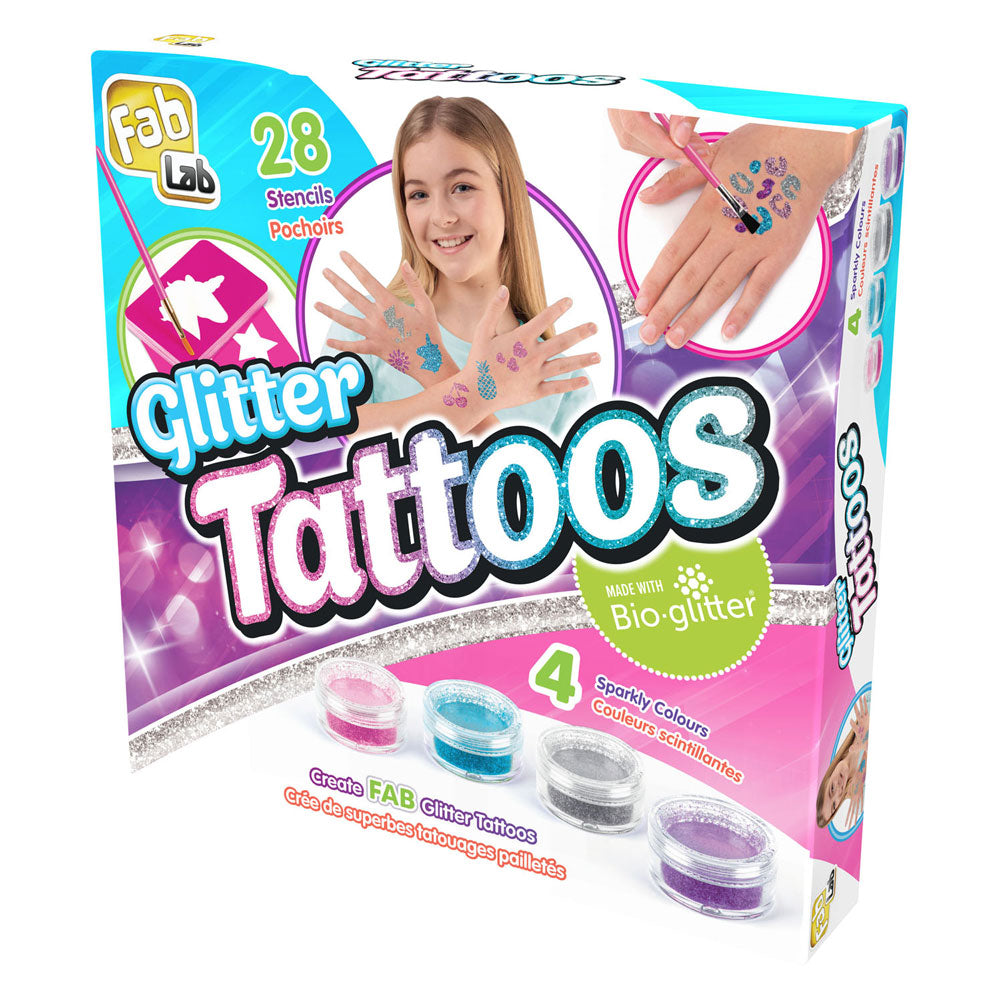 Tatuaggi glitter Goliath fablab