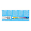Van Gogh • set de acuarelas en lata de metal con 36 colores en medias pastillas + 1 pincel