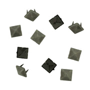Vaessen creative • studs vierkant 12x12mm 10pcs antique silver - afbeelding 1