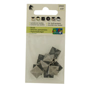Vaessen creative • studs vierkant 12x12mm 10pcs antique silver - afbeelding 2