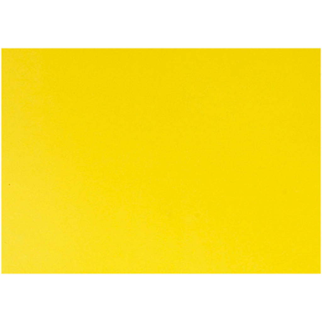 Carta patinata Creativ company, foglio 32x48 cm, 80 gr, giallo, 25 fogli 1 scatola