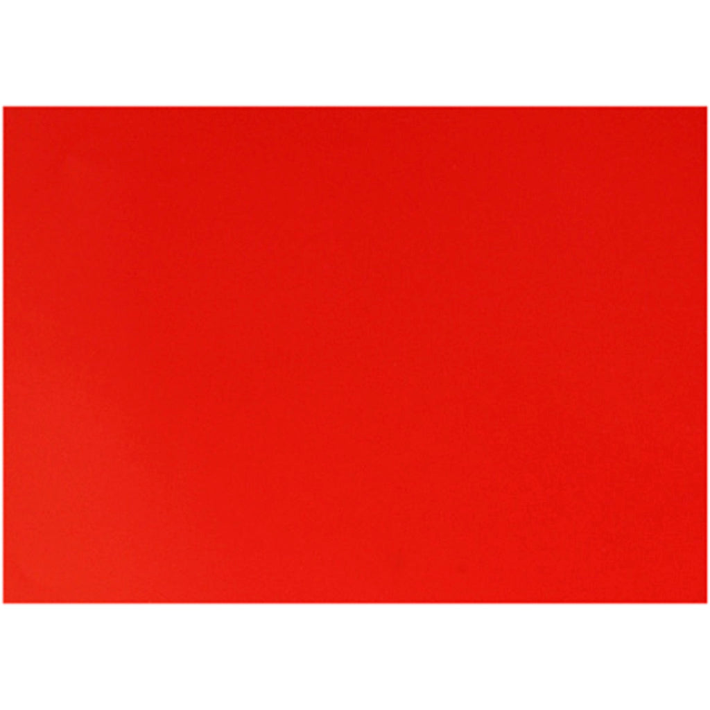 Carta patinata Creativ company, foglio 32x48 cm, 80 gr, rosso, 25 fogli 1 scatola